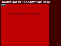 sonne-usedom.de Webseite Vorschau