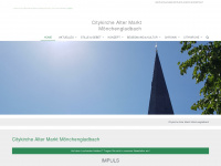 citykirche-mg.de Webseite Vorschau