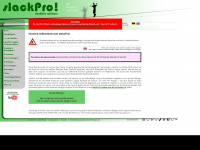 slackpro.de Webseite Vorschau