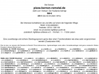 pizza-kernen-remstal.de Webseite Vorschau