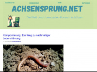 achsensprung.net Webseite Vorschau