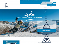isola2000.com Webseite Vorschau