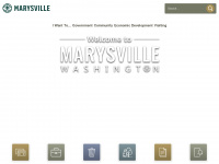 marysvillewa.gov Webseite Vorschau