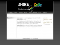 afrika-code.de Webseite Vorschau