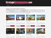 strategiebrowsergames.com Webseite Vorschau