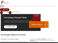 formenbau-traenkl.de Webseite Vorschau