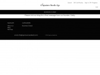 signatureneedlearts.com Webseite Vorschau