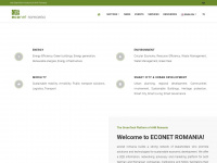 econet-romania.com Webseite Vorschau