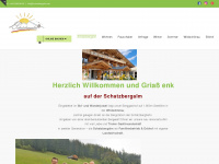 schatzbergalm.net Webseite Vorschau