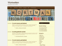 wortwelten.wordpress.com Webseite Vorschau