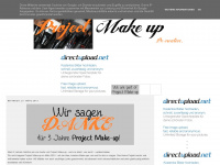 project-makeup.blogspot.com Webseite Vorschau