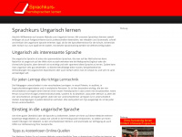 sprachkurs-ungarisch-lernen.de Thumbnail