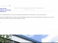 technologiezentrum-bielefeld.de Webseite Vorschau