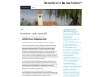 aschheim.wordpress.com Webseite Vorschau