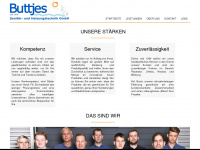buttjes.de Webseite Vorschau