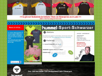 hummel-sport-schwarzer.de Webseite Vorschau