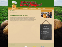 kartoffelfest.info Webseite Vorschau