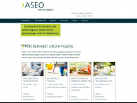 aseo-gmbh.de Webseite Vorschau