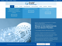 krusta-wasserfilter.de Webseite Vorschau
