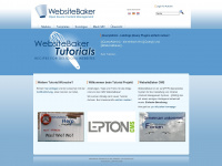 websitebakers.de Webseite Vorschau