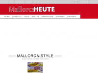 mallorca-heute.es Webseite Vorschau