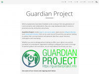 guardianproject.info Webseite Vorschau
