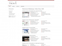 telez.de Webseite Vorschau
