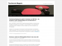 tischtennis-magazin.de Webseite Vorschau