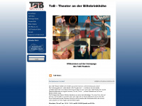tab-theater.net Webseite Vorschau