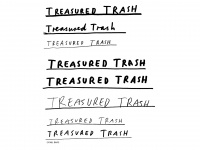 treasured-trash.org Webseite Vorschau