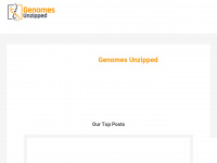 genomesunzipped.org Webseite Vorschau
