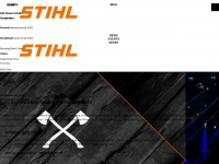 stihl-timbersports.com Webseite Vorschau