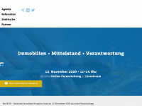 deutscher-immobilien-kongress.de Webseite Vorschau