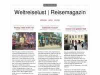 weltreiselustblog.wordpress.com Webseite Vorschau