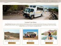 nomad-africa.de Webseite Vorschau
