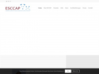 esccap.ch Webseite Vorschau