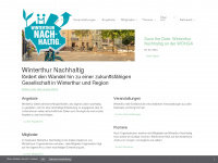 winterthur-nachhaltig.ch Webseite Vorschau