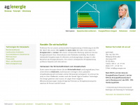 ag-energie.com Webseite Vorschau