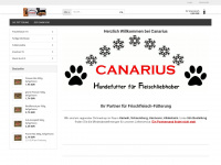 canarius.de Webseite Vorschau