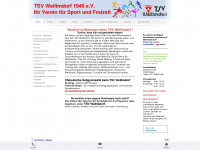 tsv-weilimdorf.org Webseite Vorschau