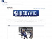 huskywiki.de Webseite Vorschau