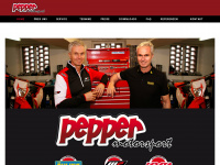 pepper-motorsport.de Webseite Vorschau