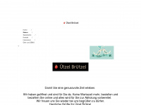 ützel-brützel.de Webseite Vorschau