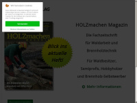 holzmachen.info Webseite Vorschau