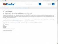 emder-shop.de Webseite Vorschau