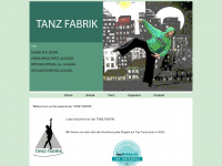 tanz-fabrik.de Webseite Vorschau