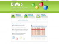 diwa5.de Webseite Vorschau