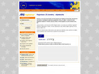 eu-domeny-registrace.cz Webseite Vorschau