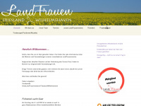 landfrauen-friesland-wilhelmshaven.de Webseite Vorschau