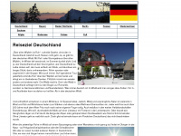 deutschland-reiseziel.de Webseite Vorschau